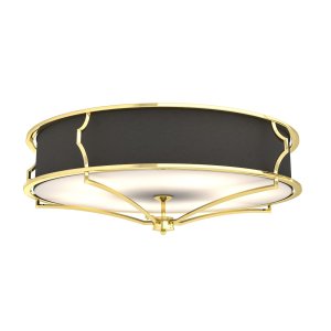 Stesso Pl Gold / Nero L plafon 6xE27 złoty