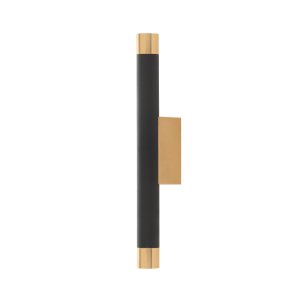 Q Parette Nero / Gold kinkiet 2xG9 czarny