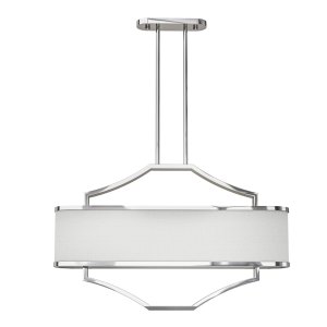 Gerdo Ovale Cromo lampa wisząca 6xE14 chrom
