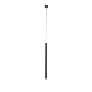 Q I Nero / Rose Gold 50 lampa wisząca 1xG9 czarny