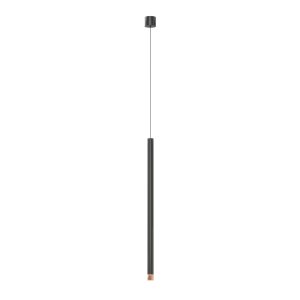 Q I Nero / Rose Gold 60 lampa wisząca 1xG9 czarny