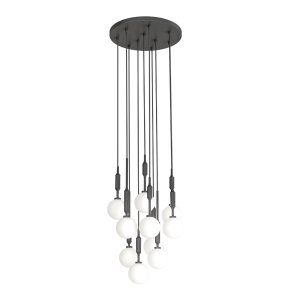 Ero X Nero 40 lampa wisząca 10xG9 czarny