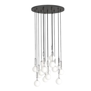 Ero XVI Cromo 60 lampa wisząca 16xG9 chrom