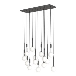 Ero XIV Nero 80X25 lampa wisząca 14xG9 czarny