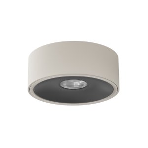 Neo Toupe Slim LED / Ufo Nero oprawa natynkowa LED 10,5W 3000K beżowy