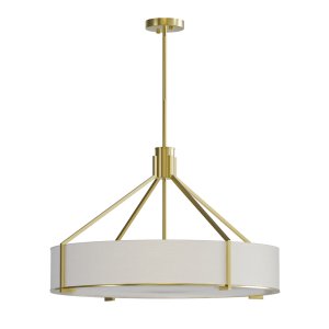 Doretto Old Gold 70 lampa wisząca 6xE27 stare złoto
