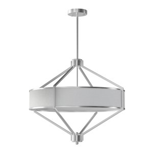 Zundo  Satin Nikiel  60 lampa wisząca 4xE27