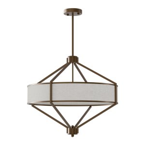 Zundo Chocco 60 lampa wisząca 4xE27 brązowy