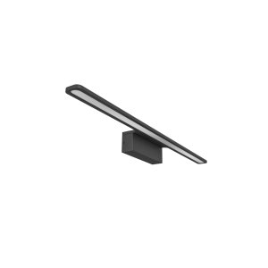 Luce Parette Nero 62 CCT IP44 kinkiet LED 11W czarny