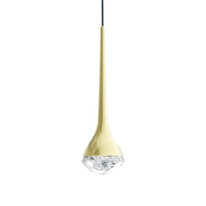 Crima Old Gold lampa wisząca LED 6W 3000K stare złoto