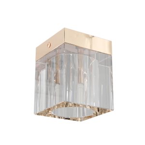 Cubo Claro Gold oprawa natynkowa 1xG9 złoty