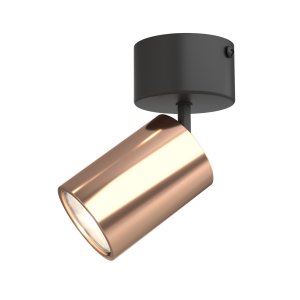 Kika Mobile Nero / Rose Gold oprawa natynkowa 1xGU10 czarny