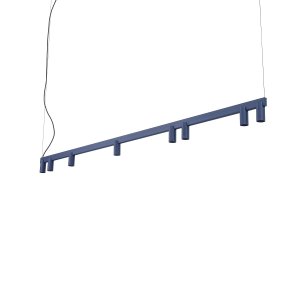 FOURTY LINE LED VIII NAVY BLUE lampa wisząca granatowa LED 8W 3000K + 8xGU10 R35 Nowodvorski 12290