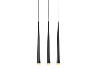 STYLO 3 BLACK LAMPA 3xG9 max 40W czarny
