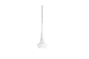 TASOS 1 WHITE LAMPA WISZACA 1xE14 max 25W biały