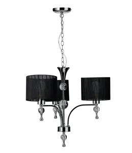 IMPRESS 3 BLACK WISZACA lampa wisząca 3xE27 max 60W czarny