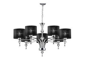 IMPRESS 7 BLACK WISZACA lampa wisząca 7xE27 max 60W czarny