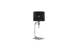 IMPRESS BLACK STOLOWA lampa stołowa 1xE27 max 60W czarny