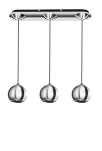 GULIA 3 CHROM WISZACA lampa wisząca 3xGU10 max 40W