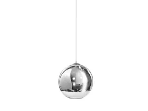 SILVER BALL 25 lampa wisząca 1xE27 max 60W chrom