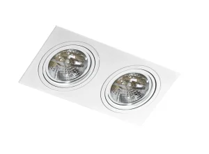 SIRO 2 WH WPUST oprawa wpuszczana 2xES111 max 50W biały