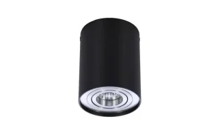 BROSS 1 BK/ALU PLAFON oprawa natynkowa 1xGU10 max 40W czarny