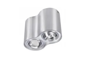 BROSS 2 ALU PLAFON oprawa natynkowa 2xGU10 max 40W aluminium