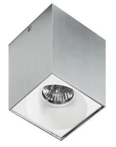 HUGO 1 ALU PLAFON oprawa natynkowa 1xGU10 max 40W aluminium