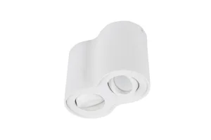 BROSS 2 WH PLAFON oprawa natynkowa 2xGU10 max 40W biały