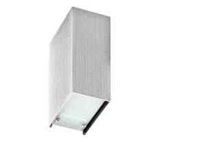 RAUL ALU KINKIET 2xG9 max 40W aluminium