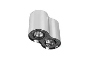 BROSS 2 CH PLAFON oprawa natynkowa 2xGU10 max 40W chrom