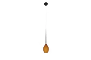 IZZA 1 LAMPA WISZACA AMBER 1xE14 max 40W