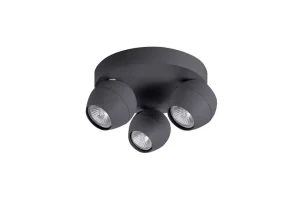 PERA 3 SAND GREY OKR reflektor 3xGU10 max 40W szary