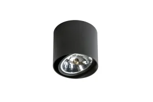 ALIX 12V BK oprawa natynkowa 20W,50W LED czarny