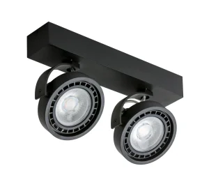 JERRY 2 230V BK oprawa natynkowa 2xES111 max 50W czarny