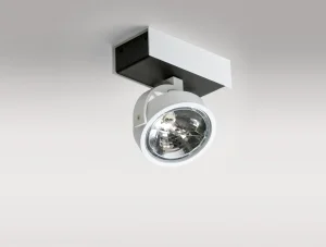 MAX 1 12V BK/WH oprawa natynkowa 50W LED biały