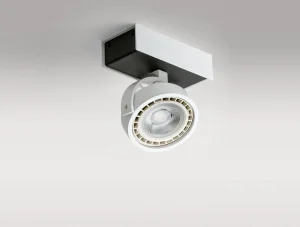 MAX 1 230V BK/WH oprawa natynkowa 1xES111 max 50W biały