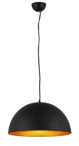 MODENA 40 BLACK/GOLD lampa wisząca 1xE27 max 60W czarny