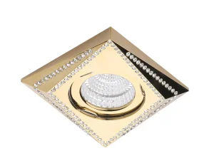 MIRA GOLD oprawa wpuszczana 1xGU10 max 40W złoty