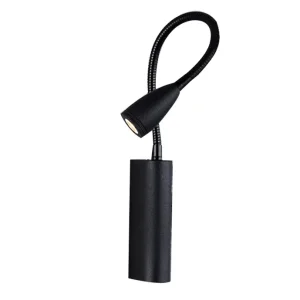 VERONICA BLACK kinkiet 3W LED 3000K IP44 czarny
