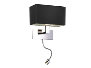 MARTENS WALL LED BLACK kinkiet 62W LED 3000K czarny