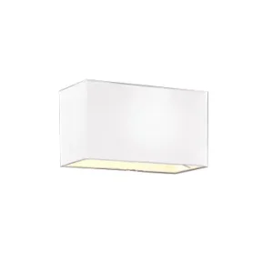 MARTENS Lampa podłogowa WHITE KLOSZ biały