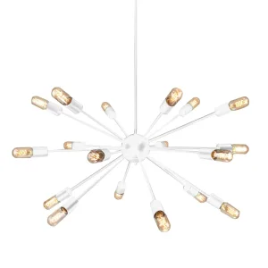 ORBIT WH lampa wisząca 18xE27 max 60W biały