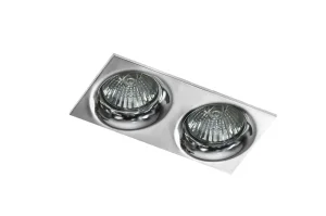 IVO SQUARE 2 CH oprawa wpuszczana 2xGU10 max 40W chrom