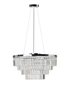 SALERNO PENDANT/TOP lampa wisząca 5xE14 max 40W chrom
