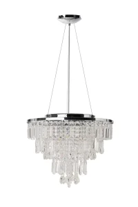 KALABRIA PENDANT/TOP lampa wisząca 6xG9 max 40W chrom