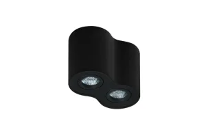 BROSS 2 BK/BK PLAFON oprawa natynkowa 2xGU10 max 40W czarny