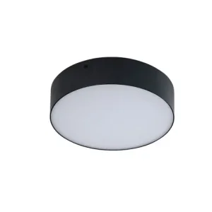MONZA R 22 BK 4000K oprawa natynkowa 18W LED czarny