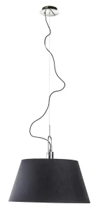 ALICANTE BK lampa wisząca 1xE27 max 60W czarny