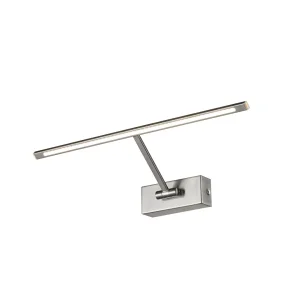 MONALISA 46 SATIN NICKEL kinkiet 9W LED 3000K nikiel mat